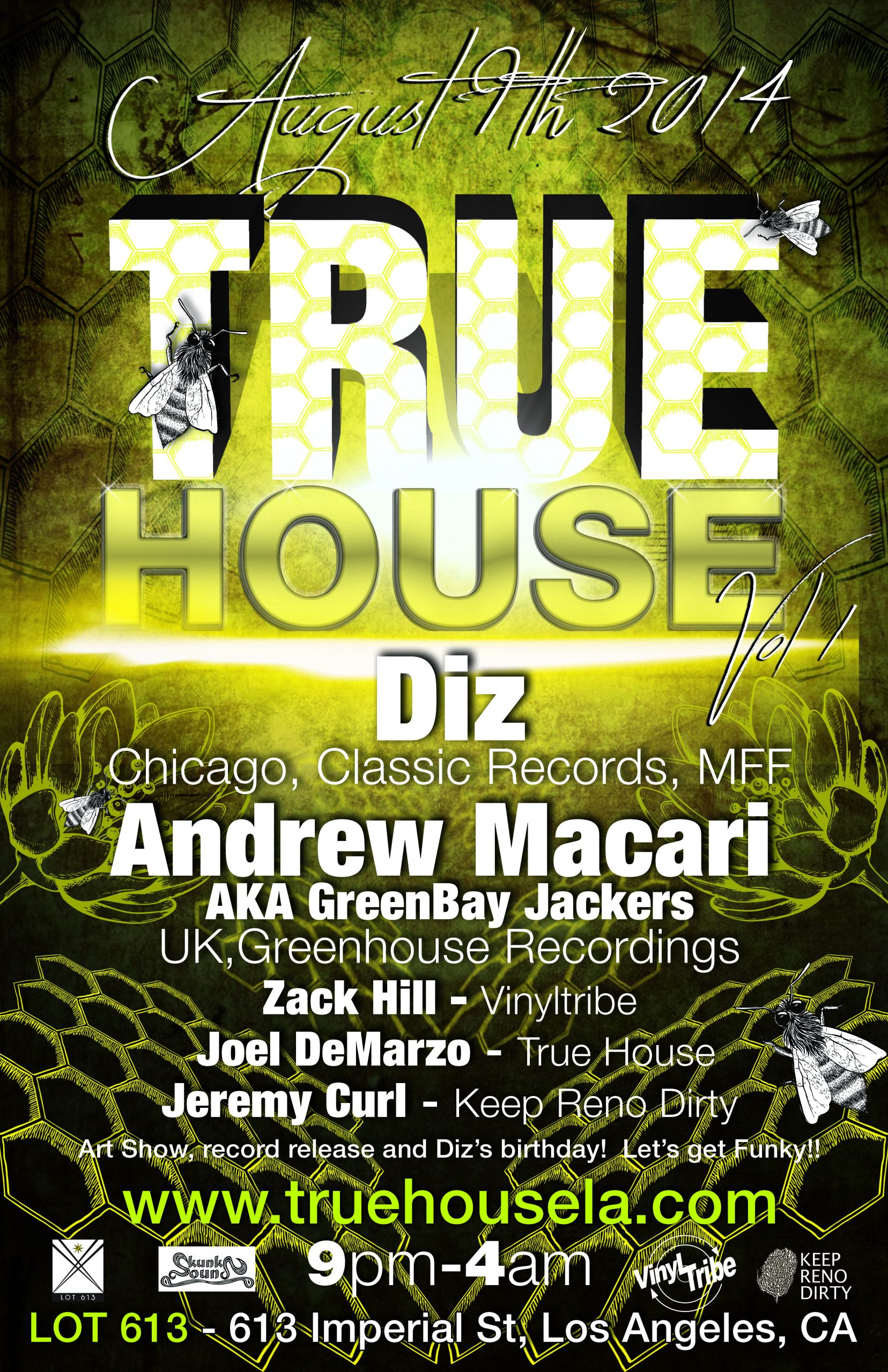 True House vol 1 Final Flyer